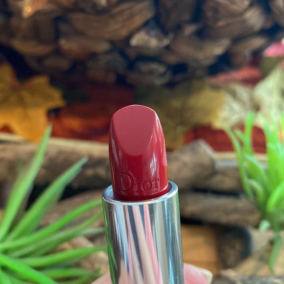 Dior #743 Rouge Zinnia Lipstick - Picture 2 of 6